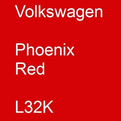 Volkswagen, Phoenix Red, L32K.